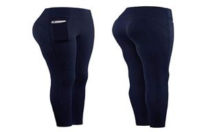 Femmes Stretch Yoga Pantalons Leggings Fitness Running Gym Sports Pockets Athletic Pantmand High Waist Energy Fitness Clothes6913251