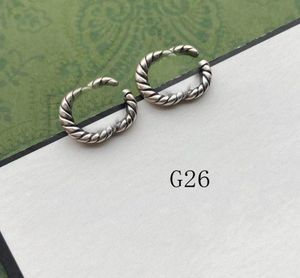 Dames Stud Earring Designers Sieraden Pearl Ear Studs Luxe Silver Hoops Fashion Gold Love Earrings G Bijoux Top met Box1592279