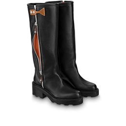 botas de gamuza para mujeres tobillo piel de oveja 2022 Lady cuero grueso tacones altos tacones de la rodilla