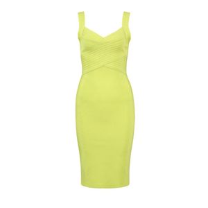 Vrouwen Zomer Bandage Jurk V-hals Sexy Aankomst Party Bodycon Mouwloze Mode Dames Kleding Spaghetti Strap 210515