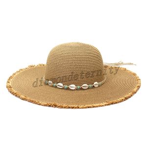 Vrouwen zomer hoeden brede rand beige vrouwen zon hoed lades sunhat chapeau femme outdoor zon bescherming cap