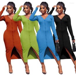 Mujeres Summer Sundress Cover Up Outlet Outlet Bikini Hilo de invierno Slit Slim Sexy Vestido Sólido Baño de poliéster Femenino