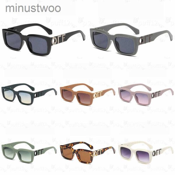 Femmes Lunettes de soleil Lunettes de créateur Hommes Mode Lunettes de soleil de marque à monture métallique rectangulaire Produits tendances Vert Rose Bleu Rétro Petit cadre photo soleil JIGP