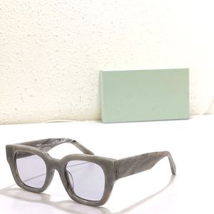 Femmes Lunettes de soleil Men Summer OMR1018 Protection UV400 Lentins blindés vintage Square Integrale Full Matte Fashion Lunes Random