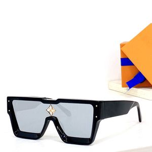 Dames zonnebrillen mannen zomer z1547 bescherming uv400 vintage afgeschermde lenzen vierkante integrale volledige matte frame mode bril willekeurige doos 211c