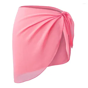 Femmes Swimwear Mariffon Pareo Beach Cover Up Soft Sarong Swimsuit Wrap Brapes Sexy Mini Bikini Sheer Swarf Bathing Fult Bottom