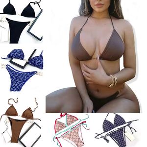 Femmes Maillots De Bain Designer Bikini Lettre Imprimer G Chaîne Maillots De Bain Maillot De Bain Haute Qualité Femmes Designer Vêtements