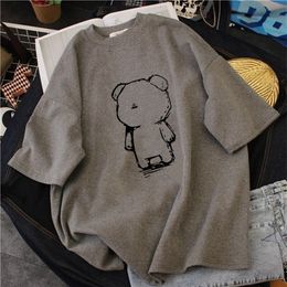 Dames t -shirt beer gedrukt eenvoudige tee shirts katoen zomer Harajuku casual meisjes streetwear top extra grote t -shirts 220527