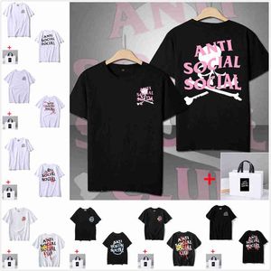 T-shirt femme T-shirt homme haute qualité Tees Floral Sakura Papillon Lettre Imprimer Col Rond Lâche Hommes et Femmes Couples Tops Bring toteAXUF