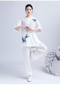 Femmes Taiji ensembles vêtements Tang costume Kung Fu uniforme Arts martiaux Tai Chi costumes survêtements de style ethnique classique