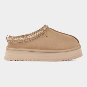 Dames Tasman Bont Slippers Australië Ultra Platform ugglis laarzen Instapper Suède Wol ug Boot Blend Winter Enkel Schapenhuid Booties Designer Kastanje Laarzen Sneeuwschoenen