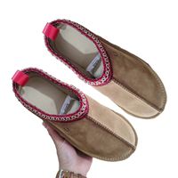 Femmes Tasman Slippers Designer Chestnut Tazz Slides Fashion Snow Boots Classic Australia Mini Platform Boties Casual Shoes With Box