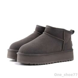 Tazz-Hausschuhe für Damen, Tasman-Slides, klassischer Ultra-Mini-Plateaustiefel, Senfkorn-Slipper, Les Petites, Wildleder, Wolle, Komfort, Winter-Designer-Booties, Größe 35–42