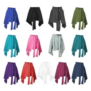 Femmes Tennis Selftie Athletic Yoga Jupe Long Strap Hip couvrent Bottoms Ballet Sports Wrap Skirts Couvre le châle 240419