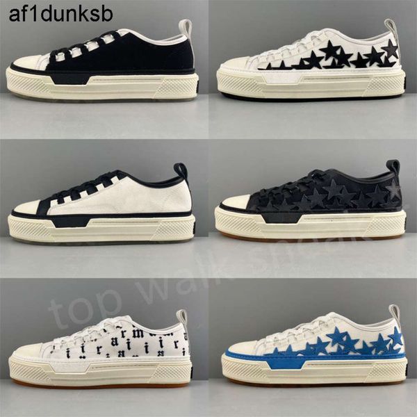 Mujeres Zapatos de lona de alta calidad Diseñador Skel Top Low Zapatos casuales Blanco Hombres am Verde Negro Gris claro ami Negro Entrenadores Zapatillas de deporte Zapato alto SP