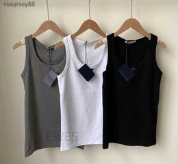 Dames Top Tanks Vest T Shirts Cotton Blend Tank Tops Designer Skirts Yoga Pak Tweede stuk jurk Bra Dames Solid Vintage Shirt Femme Sports gebreide ODMA