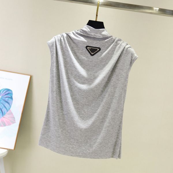 Tops pour femmes t-shirt anagram régulier en coton coulé coton camis femelle feme
