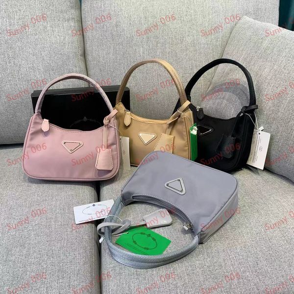 Femmes fourre-tout sacs croissant sacs bandoulière fourre-tout femme célèbre concepteur axillaire paquet sac à main marque de luxe Senior mode téléphone sac