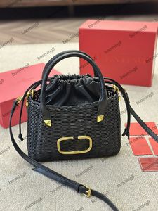 Dames draagtas Designer handtas Geweven boodschappentas Vrouwelijke bakken Modetassen Dames handtassen