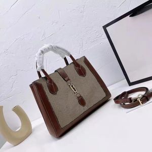 Femmes sac fourre-tout imprimé lettres mode sacs dames sacs à main sacs à main concepteur de luxe en cuir sac à main filles fourre-tout