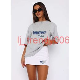 Femmes de survêtement Filles Girl White Shirts 2 PCS / Set Young Breathable Lady T-shirts Short Set Low Solid Solid Sports Pantal