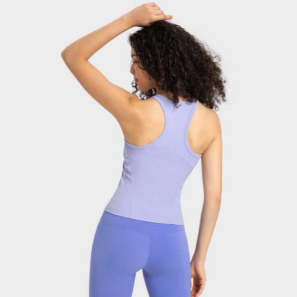 LUU Femmes Survêtement Tops Tees T-Shirt Vêtements D'été Femmes Brossé Racerback Sports Yoga Fitness En Plein Air Course Tennis Séchage Rapide Absorbant La Transpiration Débardeur