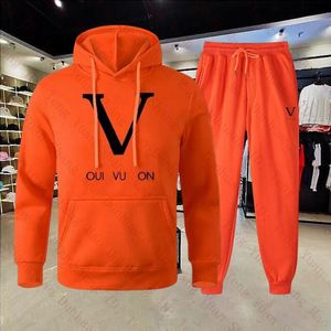 Dames trainingspakken Tweedelige sets Vrouwelijke hoodiejassen Broeken Luxe letters bedrukt Dame Losse truien Heren trainingspak Lente Herfst Winter Outwears joggingpak