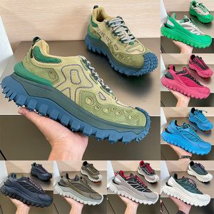 Dames Trailgrip Grain unisex sportschoen ontwerper Salehe Bembury Genius-serie geborduurd nylon bovenwerk EVA tussenzool Vibram MEGAGRIP zool 4,5 cm dikke sneaker voor lday