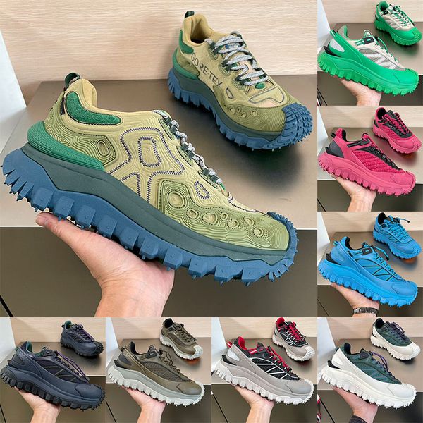 Femmes Trailgrip Grain unisexe chaussures de sport designer Salehe Bembury Genius série supérieure en nylon brodé semelle intercalaire EVA Semelle Vibram MEGAGRIP 4,5 cm d'épaisseur Sneaker pour lday