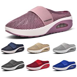 Chaussures d'entraîneur pour femmes hommes décontractés triple noir blanc rouge jaune vert bleu pêche violette rose rose baskets fi 20 wo