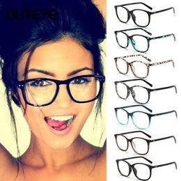 Femmes lunettes d'ordinateur transparentes lunettes claires mode fausses lunettes optiques montures myopie lunettes en verre lunettes 208d