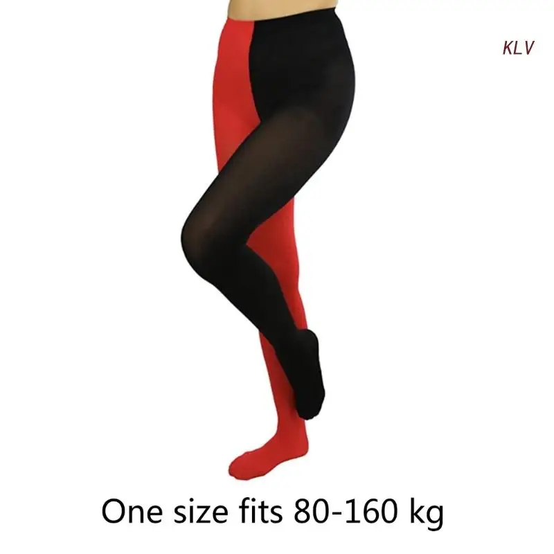 Mulheres Tights de dois tons Elastic respuáveis perneiras de pé de Natal Taxa Alta meias altas de comprimento completo leggings