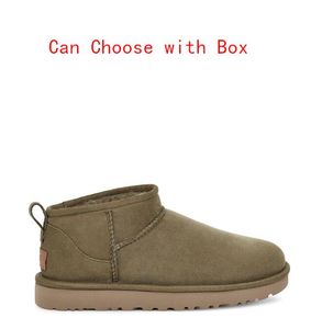 Femmes Ultra Mini bottes de neige Casual doux confortable garder au chaud bottes chaussures avec boîte carte sac à poussière beaux cadeaux bottes de vente chaude classique