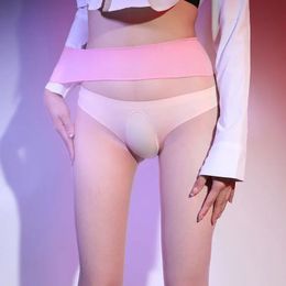 Femmes ultra-minces sans couture de bas d'entrejambe sans couture