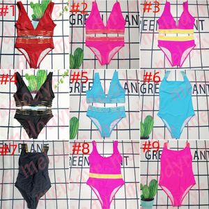 Femmes vacances maillots de bain Designer imprimer une pièce maillot de bain Sexy natation Bikini ensemble