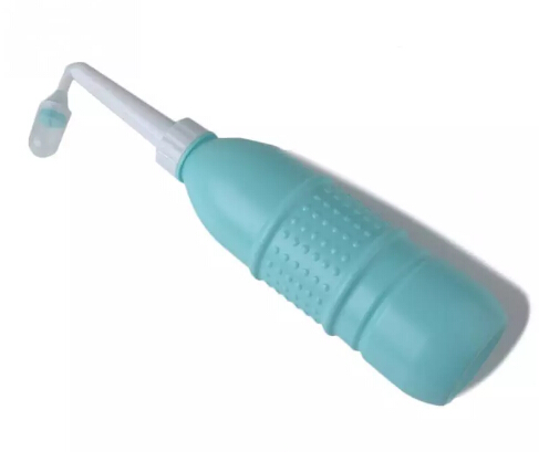 Kvinnor Vaginal Tvätt Bidé 500ml Easy Handy Personlig Portable Travel Bidet Spray Ass Vagina Pussy Washet Health Hygiene