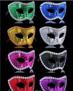 Vrouwen Venetiaans kanten pailletten oogmasker maskerade fancy jurk kostuum kip feest prinses bruiloft maskers Hallowmas6791069