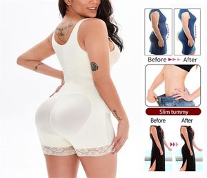 Femmes Traineur Body Shaper BodySuit Latex Shapewear Butt Butter Tamim Control Corset Corset Slimming Underwear Modelador VIP 23760069