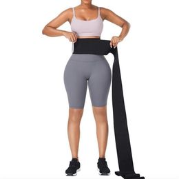 Femmes Taille Formateur Shaper Bustiers Arrachez-moi Bandage Wrap Ventre Ventre Silmming Ceinture Corset Bandes Étirées Cincher Shape271Q