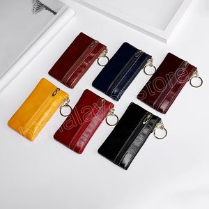 Femmes portefeuilles mode Lady Long Key Coin Storage Money Sac Zipper Coin Purse Cards Id Holder Embrayage Femme portefeu