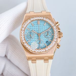 Dames kijken naar automatische mechanische beweging Designer horloges 37 mm roestvrijstalen kast zakelijk polshorloge mode polsband Montre de luxe bracele festival cadeau