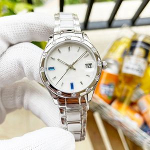 Vrouwen Horloge Automatische Mechanische Horloges Dame Horloges 33 MM Montre de Luxe Parelmoer Dial305e