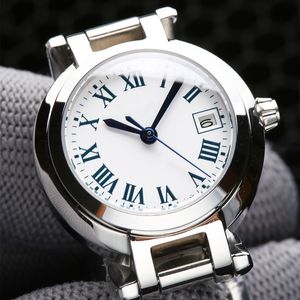 Montre mécanique automatique pour femmes, 26.5mm, à la mode, bracelet en acier inoxydable, Montre De Luxe