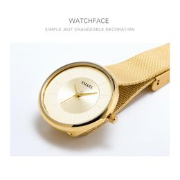 Women Watch Brand de lujo Smael Woman Woman Digital Digital Casual Waterproof Quartz Wall Wristwatchs Relojes 1908 Girls Watches Ni336c