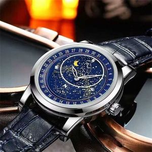 Dameshorloge nieuw mechanisch roterend sterrenhemelhorloge Galaxy geavanceerd horloge heren automatisch mechanisch hetzelfde model met logo