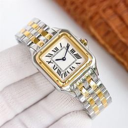 Montre femme Quartz dames montres boîtier avec diamant 27X37 mm Montre de Luxe affaires saphir montres 904L acier inoxydable235Q