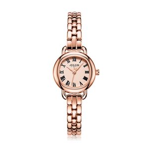 Dames Horloges JA-1150 Rvs Horloge Band Armband Dames Pols Vrouwelijke Casual Clock Quartz Chain Julius Box
