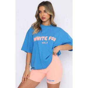 Femmes White Foxs ShirtsDesigner 2024 Nouveau t-shirt Unisexe T-shirt en direct Sports de sport 7 couleurs 376