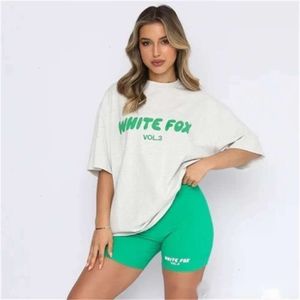 Femmes White Foxs ShirtsDesigner 2024 Nouveau t-shirt Unisexe T-shirt en direct Sports de sport 7 couleurs 397