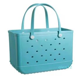 Vrouwen Groothandel Waterdichte Tote Bags Custom Zomer Rubber Pvc Grote Plastic Strand Siliconen Bag270w
